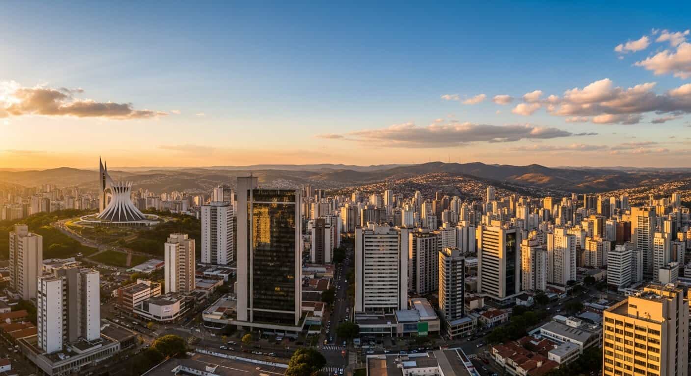DDD 31 — Belo Horizonte, estado de Minas Gerais (MG) Belo Horizonte, MG — ilustração do DDD 31 no estado de Minas Gerais