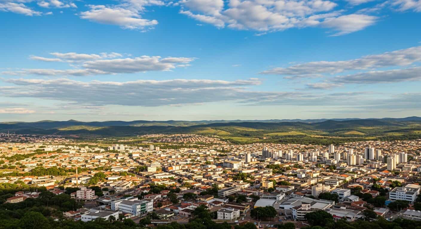 DDD 38 — Montes Claros, estado de Minas Gerais (MG) Montes Claros, MG — ilustração do DDD 38 no estado de Minas Gerais