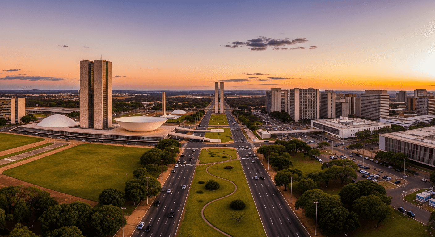 DDD 61 — Brasília, estado de Distrito Federal (DF) Brasília, DF — ilustração do DDD 61 no estado de Distrito Federal