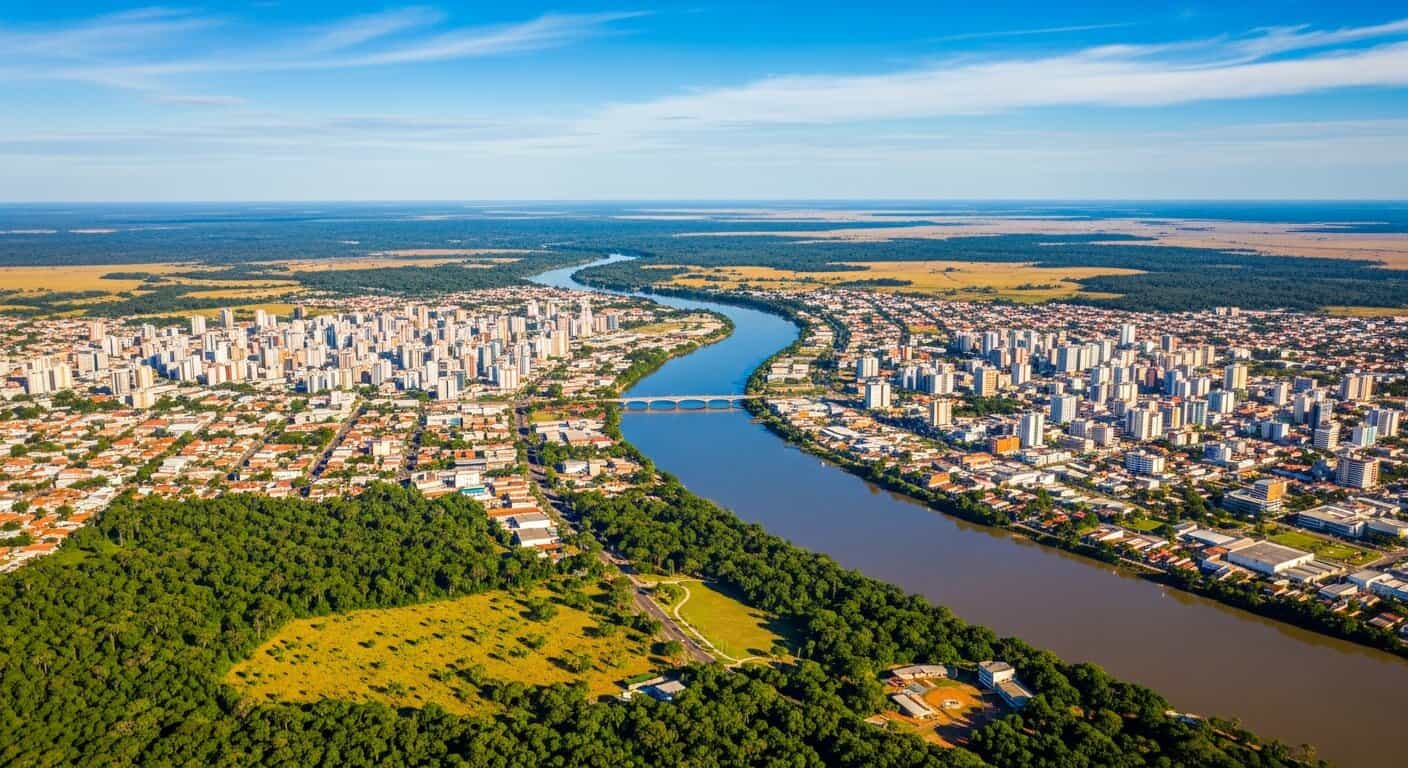 DDD 95 — Boa Vista, estado de Roraima (RR) Boa Vista, RR — ilustração do DDD 95 no estado de Roraima