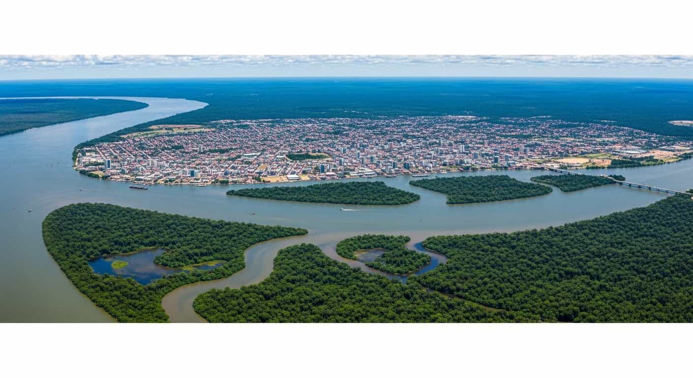 DDD 96 — Macapá, estado de Amapá (AP) Macapá, AP — ilustração do DDD 96 no estado de Amapá