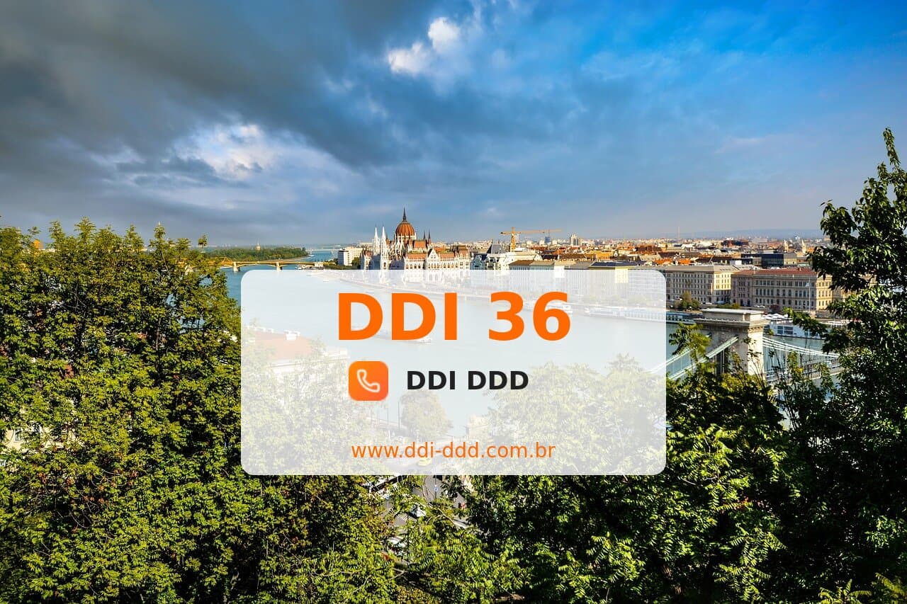 DDI 36 Imagem com DDI 36 - Hungria