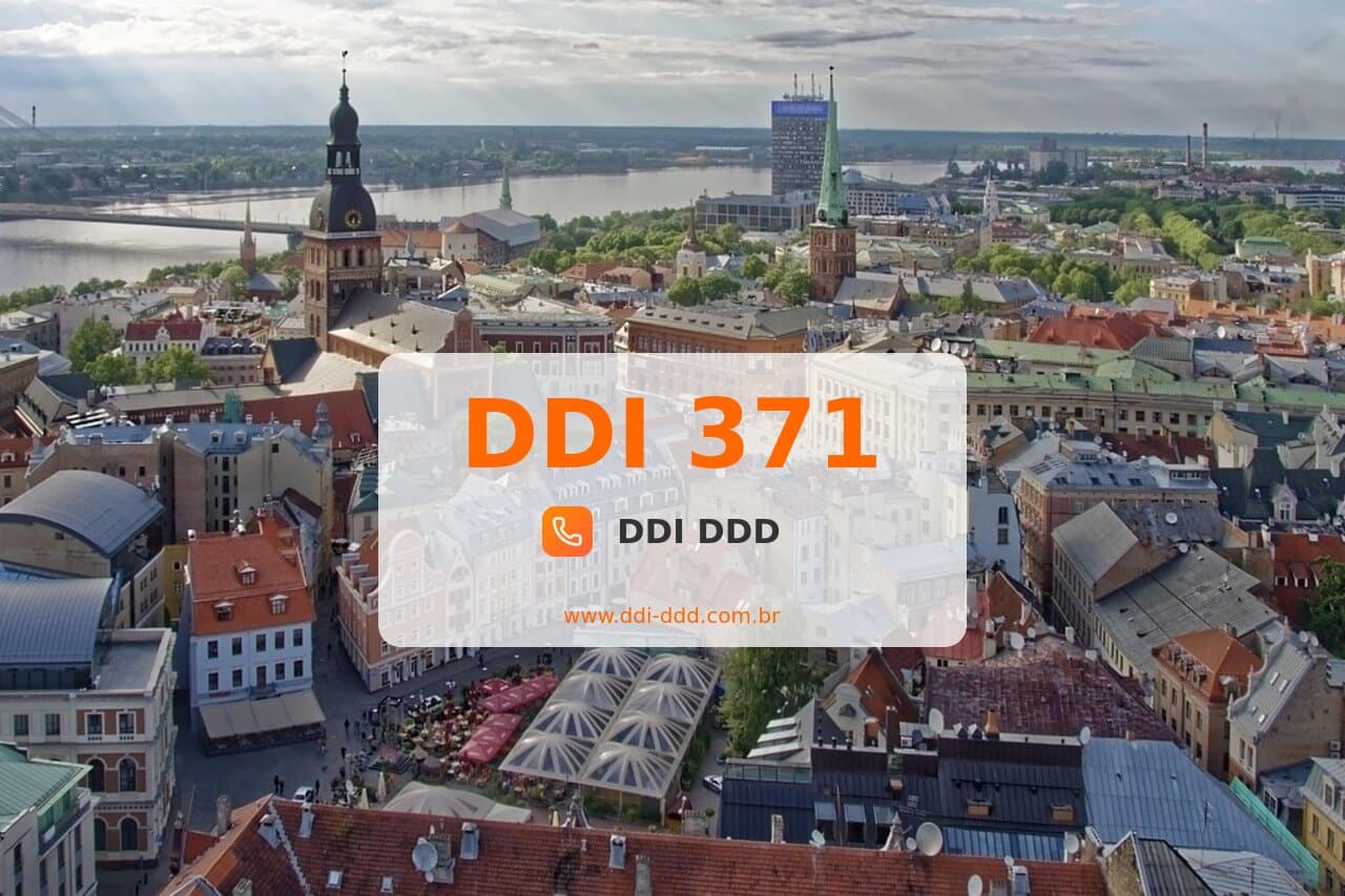 DDI 371 Imagem com DDI 371 - Letônia