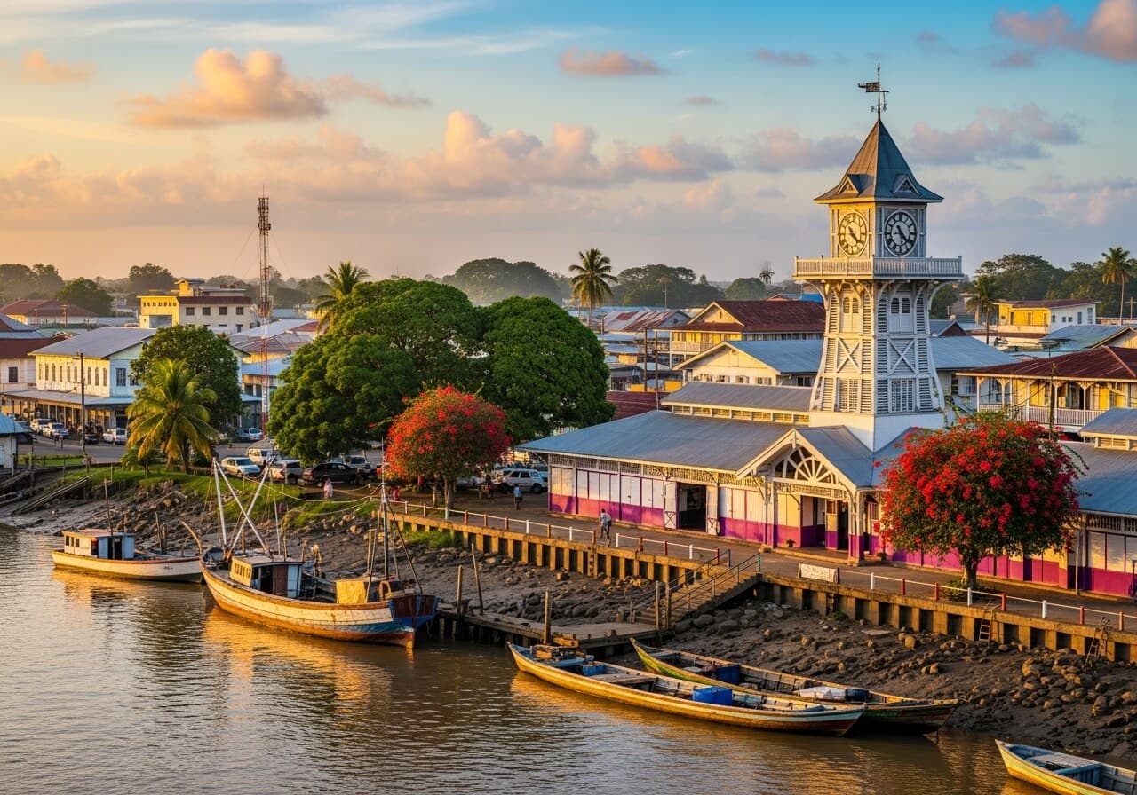 DDI 592 Imagem com DDI 592 - Guiana