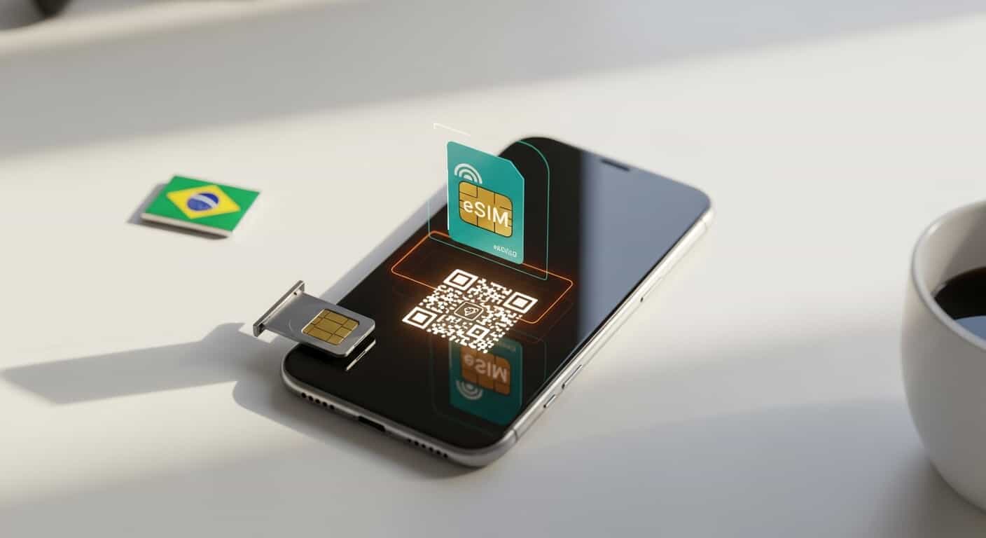 Guia Definitivo do eSIM no Brasil 2026: ativação, compatibilidade e melhores planos