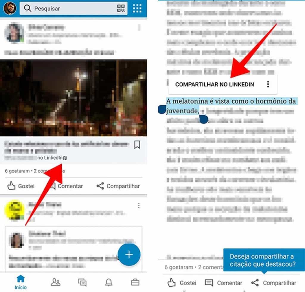 Confira as novas funções disponíveis no app do LinkedIn