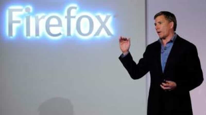Mozilla anuncia sistema operacional Firefox OS para celulares Gary Kovacs apresenta o Firefox durante anúncio de sistema operacional para celulares da Mozilla