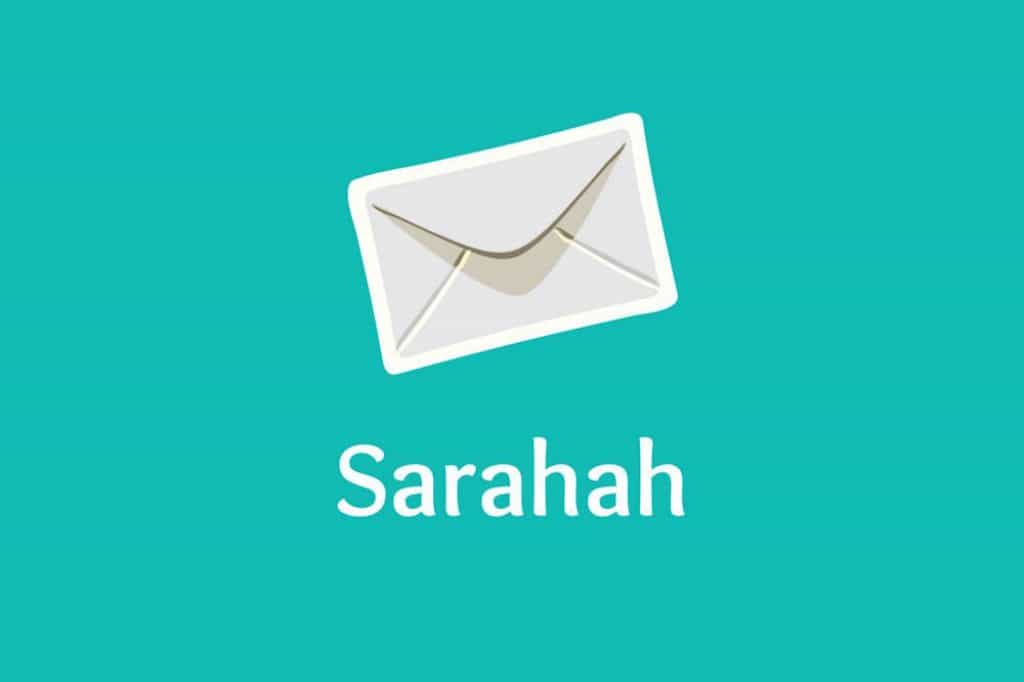Sarahah, aplicativo de mensagens anônimas Ícone do aplicativo Sarahah com envelope branco sobre fundo verde