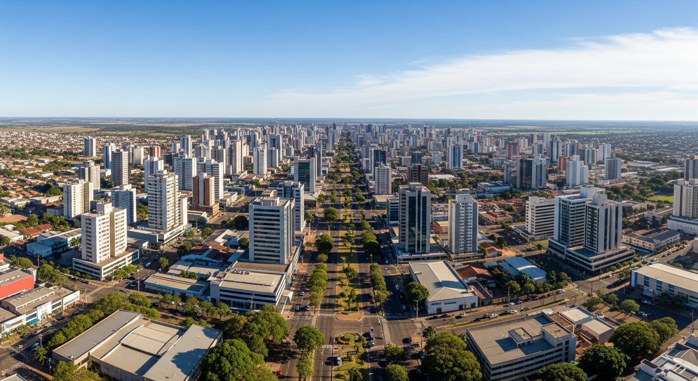 DDD 62 — Goiânia, estado de Goiás (GO) Goiânia, GO — ilustração do DDD 62 no estado de Goiás