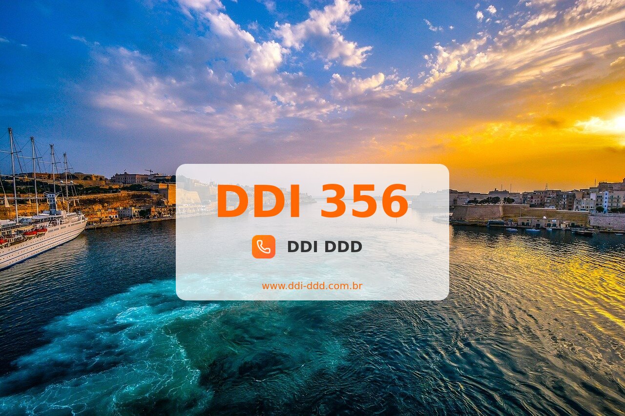 DDI 356 Imagem com DDI 356 - Malta