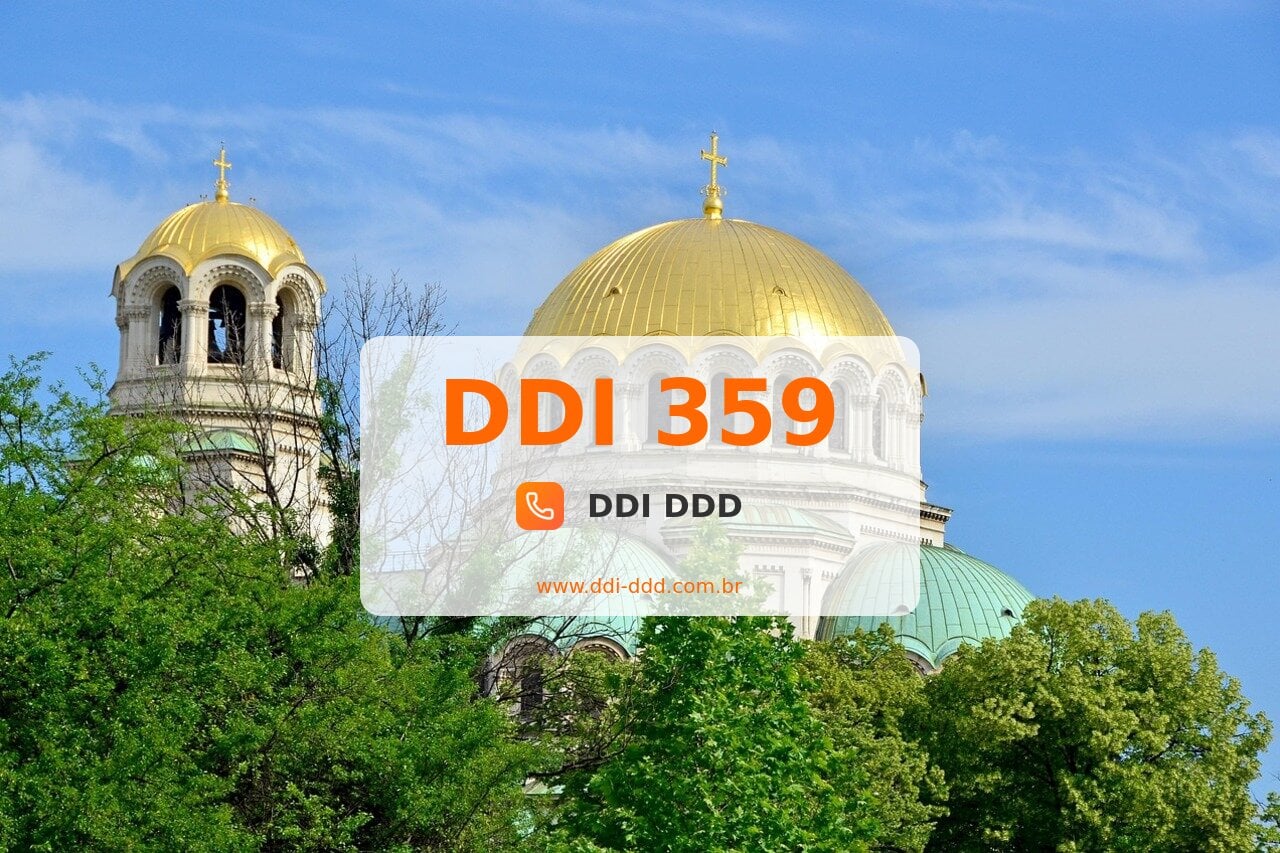 DDI 359 Imagem com DDI 359 - Bulgária
