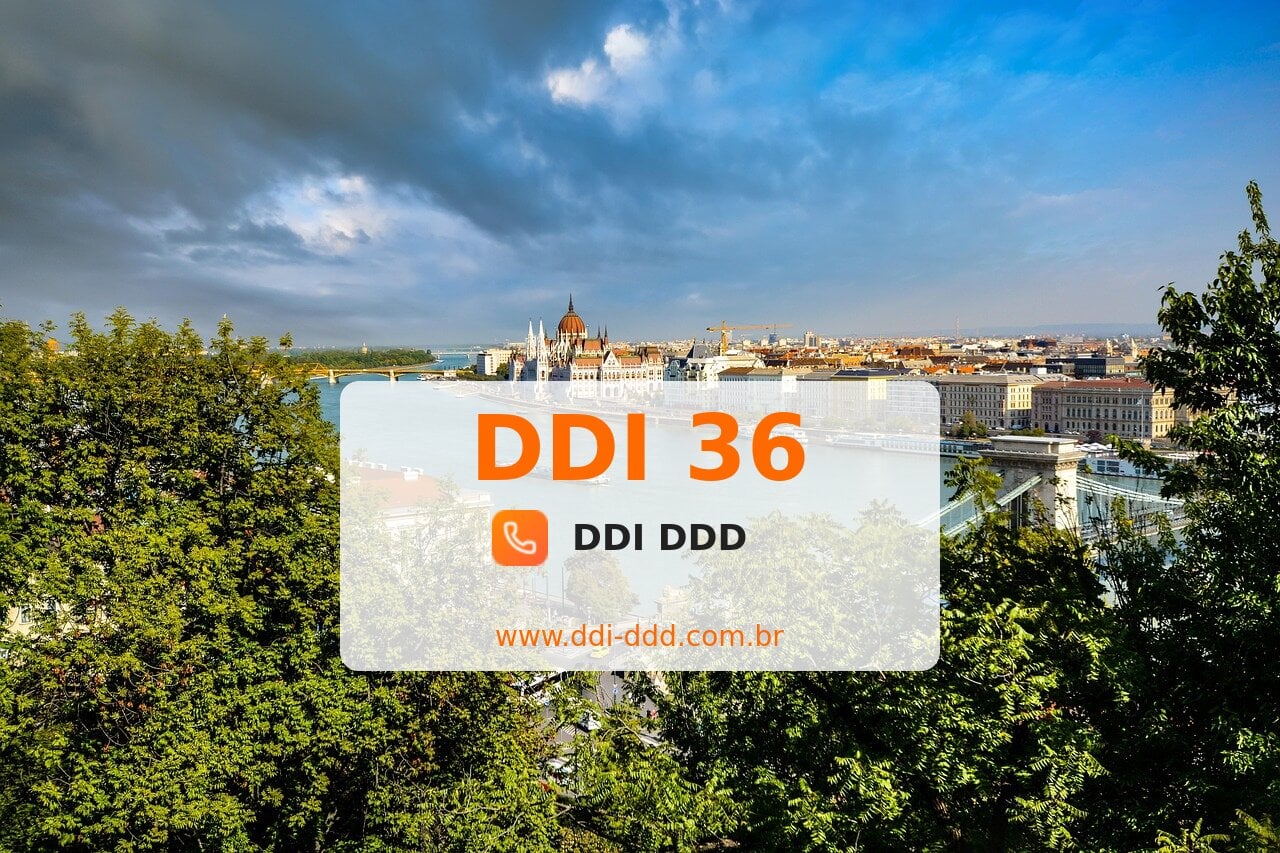 DDI 36 Imagem com DDI 36 - Hungria