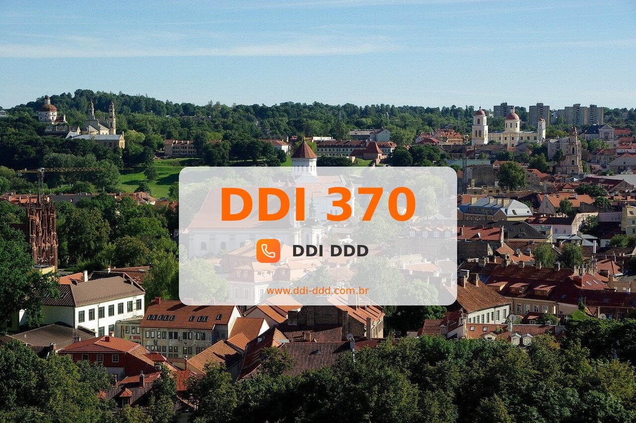 DDI 370 Imagem com DDI 370 - Lituânia