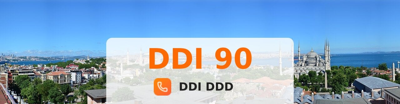 DDI 90 Imagem com DDI 90 - Turquia